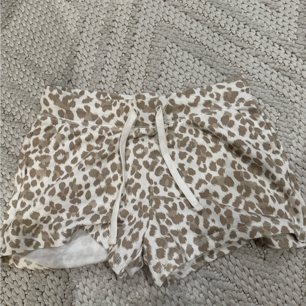 Leopard Print Women's Shorts
